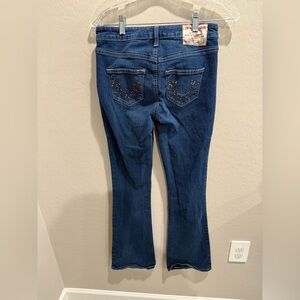 True Religion Studded Becca Mid Rise Bootcut Jean Women's Jeans